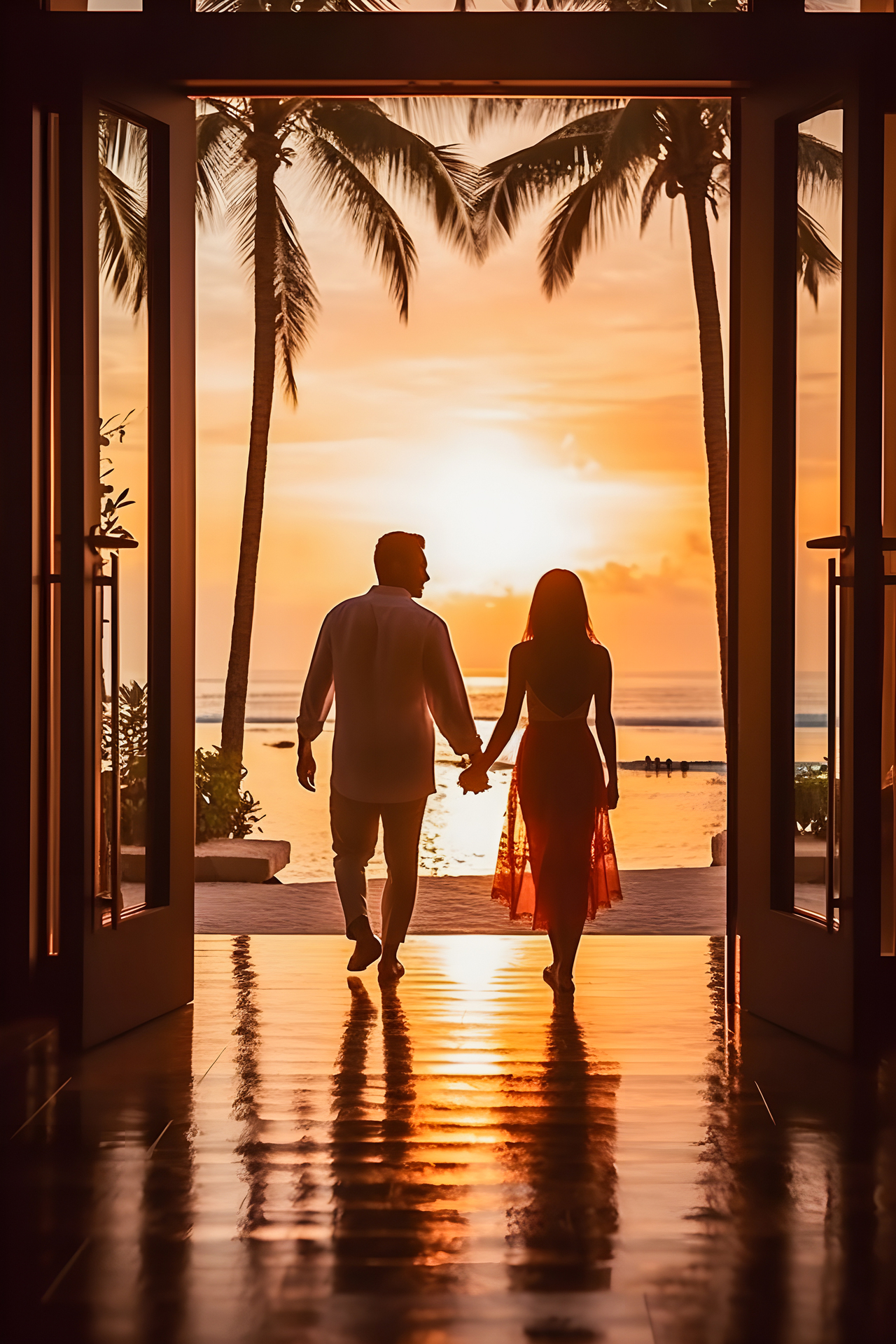 Romantic Caribbean Beach